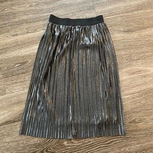 Gap Glitter Pleated Skirt XS